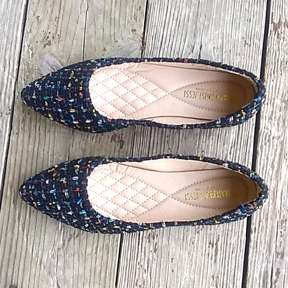 Shoes - NWOT Maiernisi Jessi Sequence Flats Size 38-usa 7 1/2 thread stichery multi colo